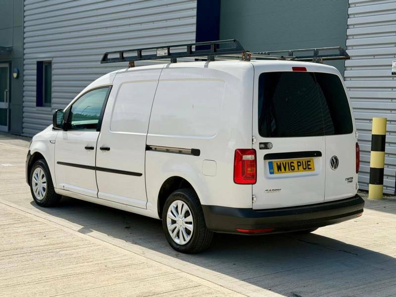 Volkswagen Caddy Maxi 2.0 Tdi Bluemotion Tech 102Ps Startline Van White #5