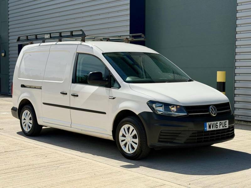 Volkswagen Caddy Maxi 2.0 Tdi Bluemotion Tech 102Ps Startline Van White #2