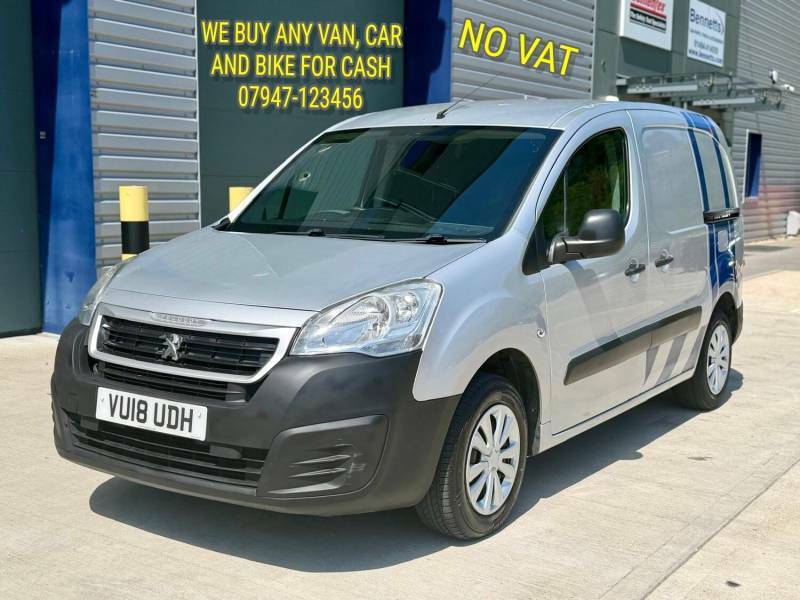 Peugeot Partner 625 Se 1.6 Bluehdi 75 Van 55000 Miles Only Silver