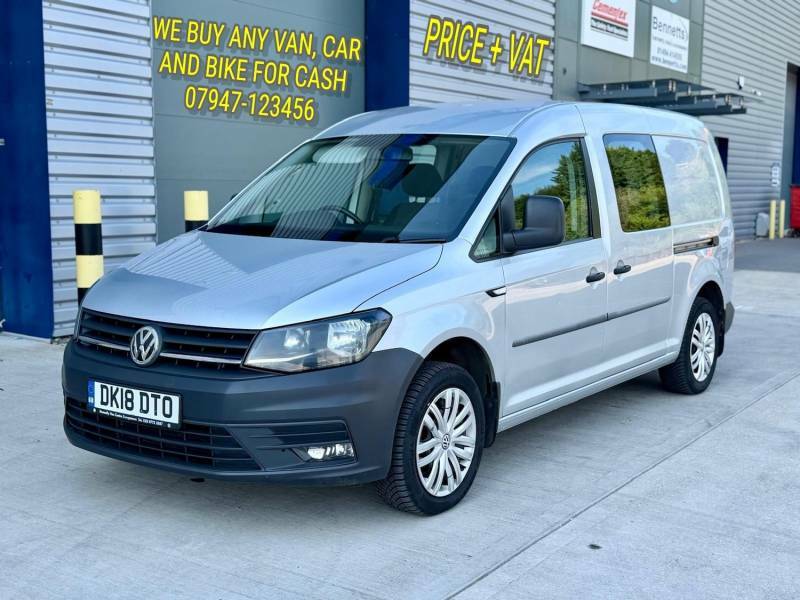 Volkswagen Caddy Maxi 2.0 Tdi 102Ps Kombi Van Silver #2