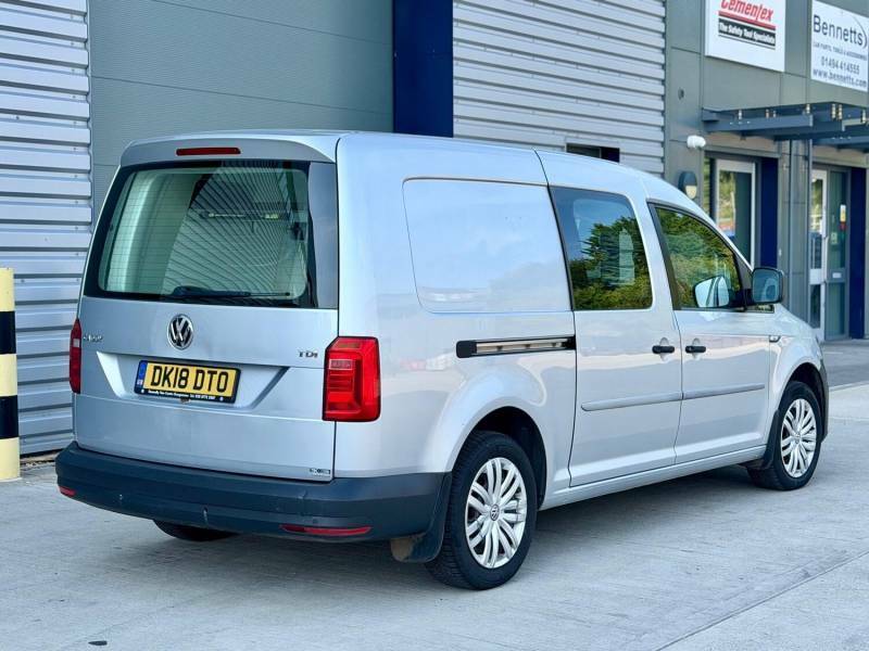 Volkswagen Caddy Maxi Maxi 2.0Tdi C20 L2 Lwb Bmt Startline 101Bhp Euro6 White #7