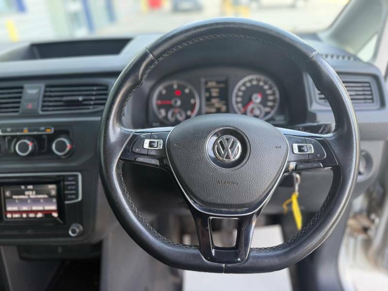 Volkswagen Caddy Maxi Maxi 2.0Tdi C20 L2 Lwb Bmt Startline 101Bhp Euro6 White #15