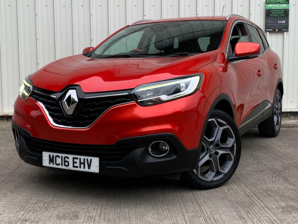 Renault Kadjar 1.5 Dci Dynamique S Nav Edc Euro 6 Ss Red #4