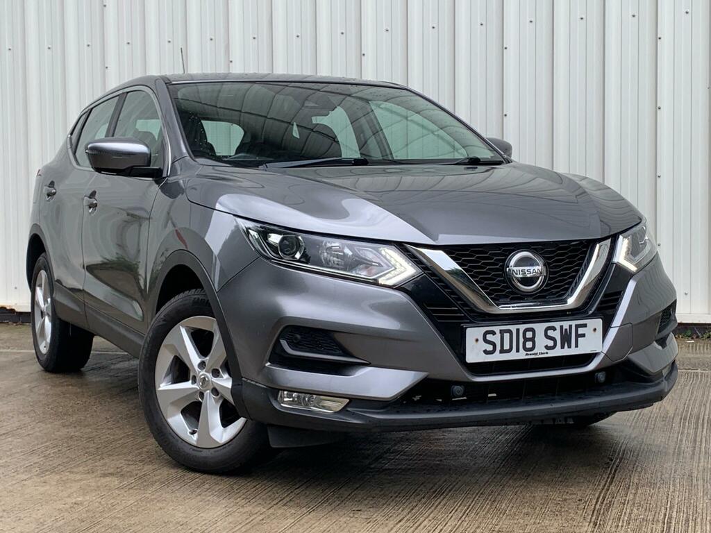 Nissan Qashqai 1.2 Dig-t Acenta Euro 6 Ss SD18SWF Grey #3