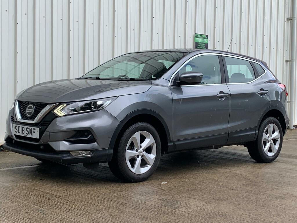 Nissan Qashqai 1.2 Dig-t Acenta Euro 6 Ss SD18SWF Grey #6