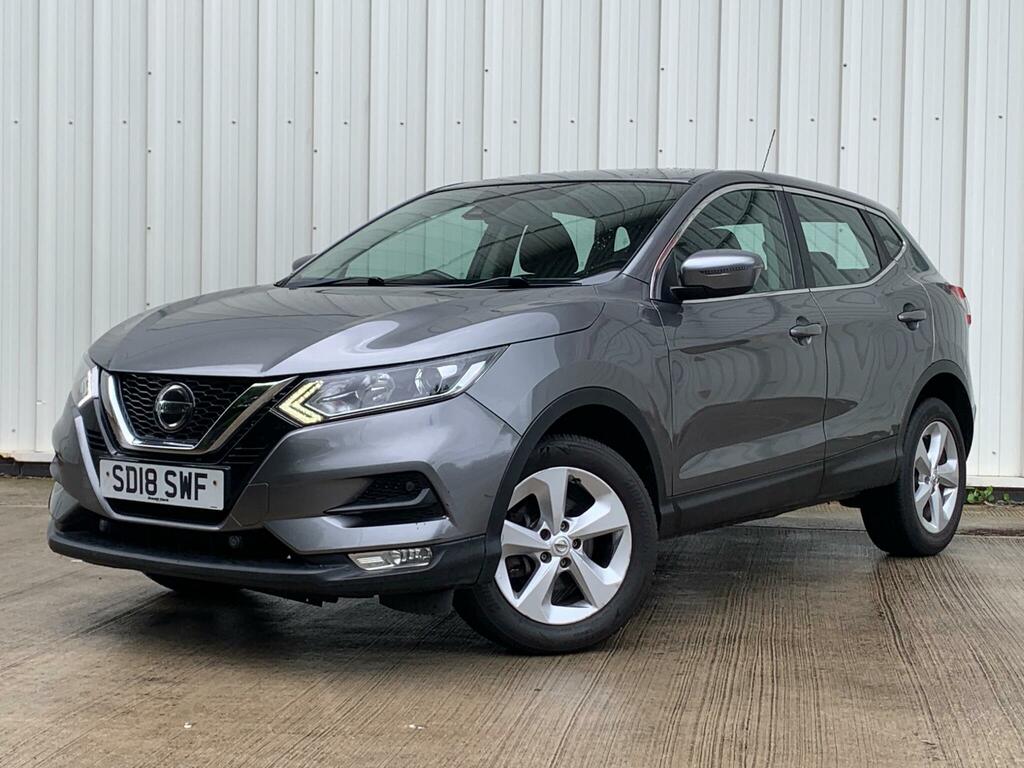 Nissan Qashqai 1.2 Dig-t Acenta Euro 6 Ss SD18SWF Grey #2