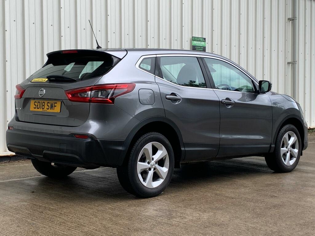 Nissan Qashqai 1.2 Dig-t Acenta Euro 6 Ss SD18SWF Grey #5