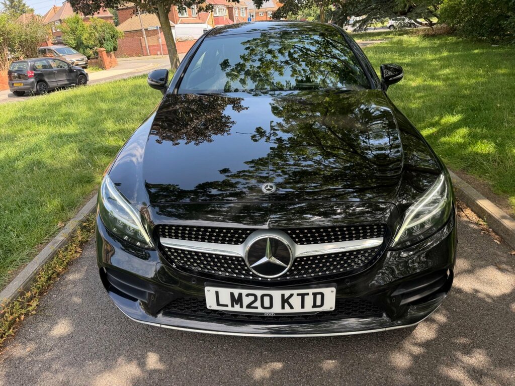 Mercedes-Benz C Class 2.0 C220d Amg Line G-tronic Euro 6 Ss LM20KTD Black #2