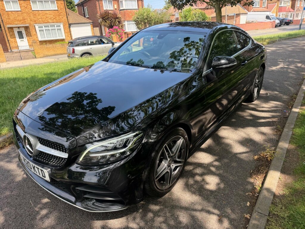 Mercedes-Benz C Class 2.0 C220d Amg Line G-tronic Euro 6 Ss LM20KTD Black #3