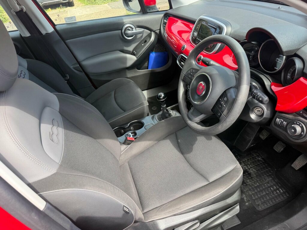 Fiat 500X 1.6 E-torq Pop Euro 6 FP16XDD Red #4