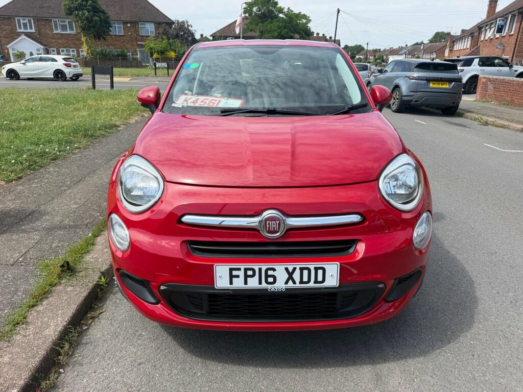 Fiat 500X 1.6 E-torq Pop Euro 6 FP16XDD Red #2