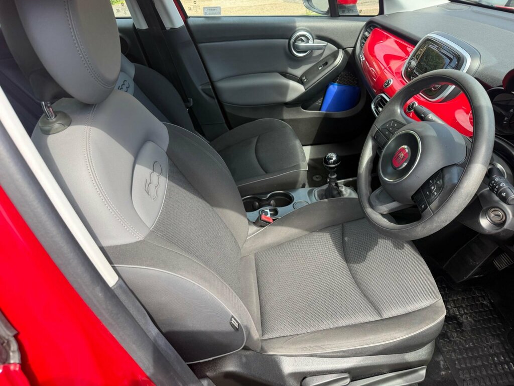 Fiat 500X 1.6 E-torq Pop Euro 6 FP16XDD Red #5
