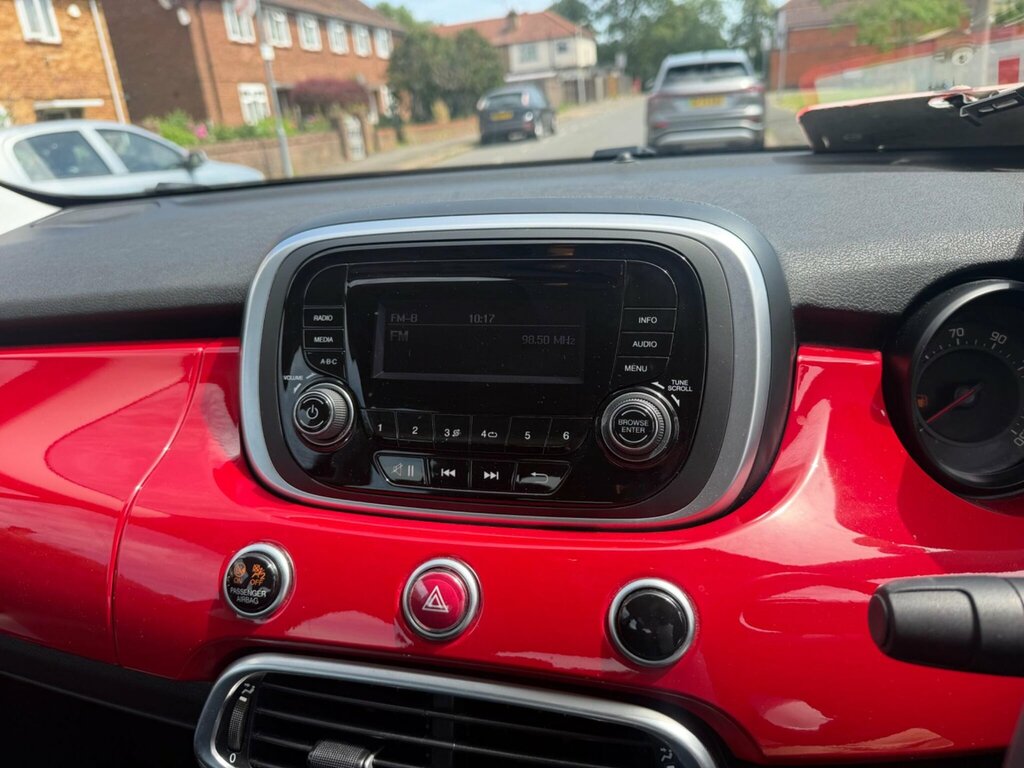Fiat 500X 1.6 E-torq Pop Euro 6 FP16XDD Red #6