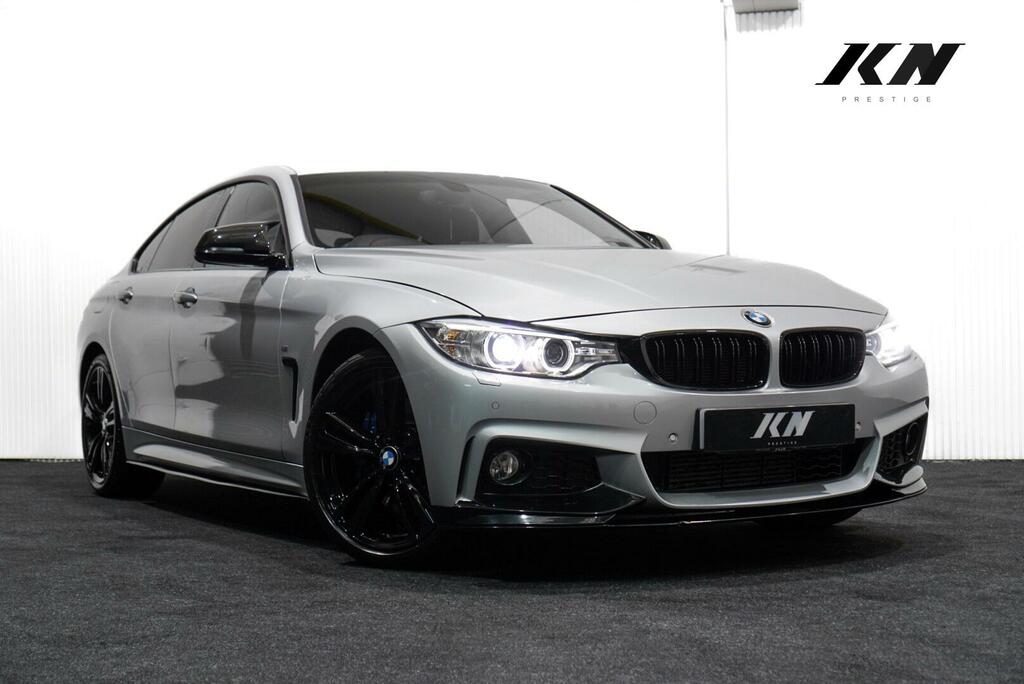 BMW 4 Series Gran Coupe 2.0 420D M Sport Xdrive Euro 6 Ss Silver