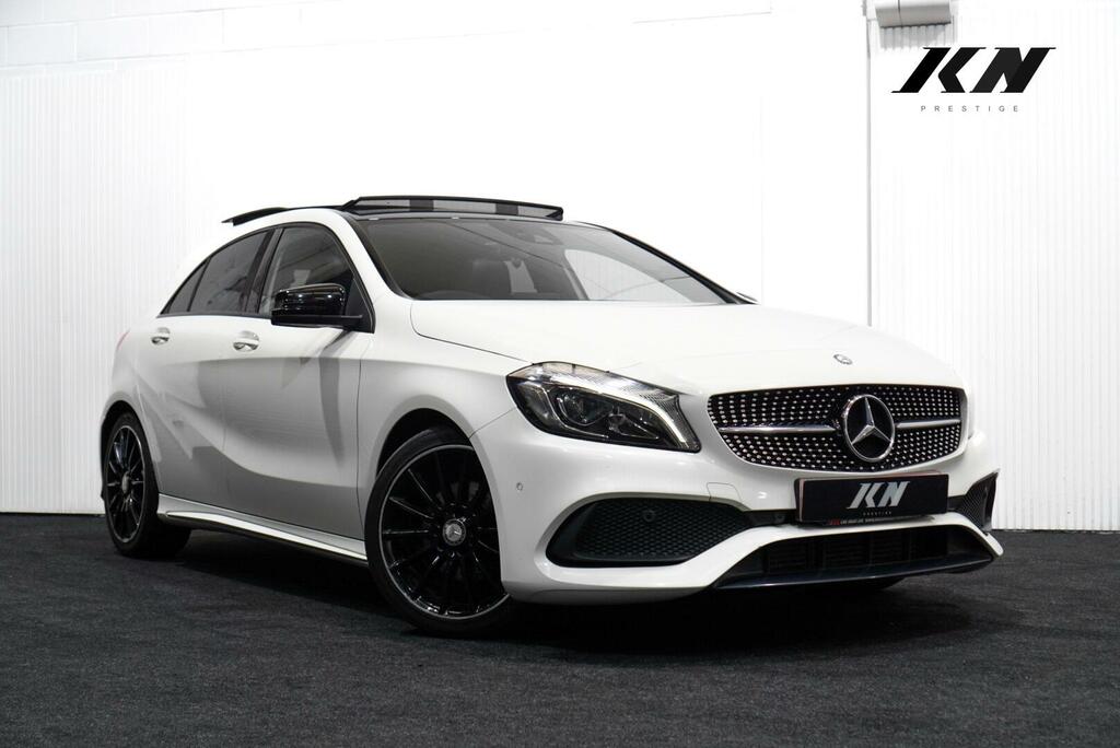 Mercedes-Benz A Class 2.1 A200d Amg Line Premium Plus Euro 6 Ss White