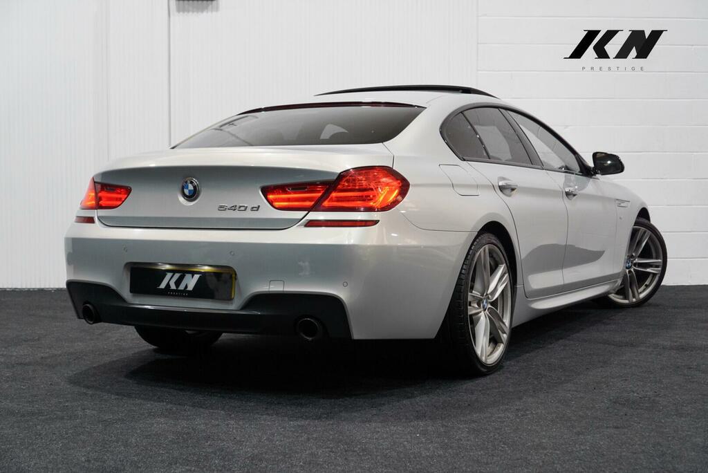 BMW 6 Series Gran Coupe 3.0 640D M Sport Euro 6 Ss Silver #5
