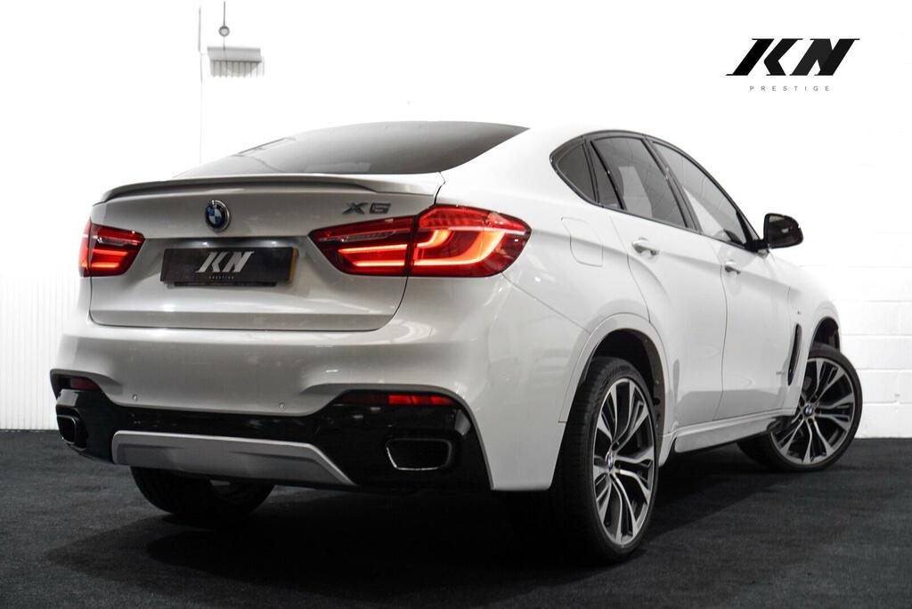 BMW X6 3.0 40D M Sport Xdrive Euro 6 Ss White #5