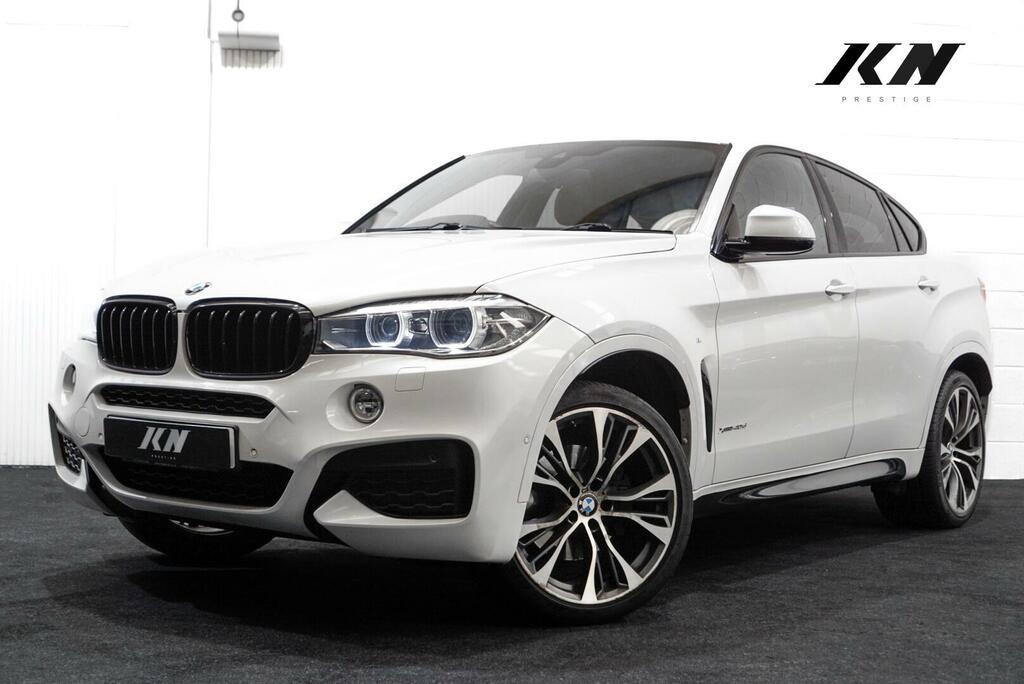 BMW X6 3.0 40D M Sport Xdrive Euro 6 Ss White #4