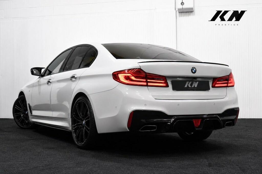 BMW 5 Series M Sport White #2