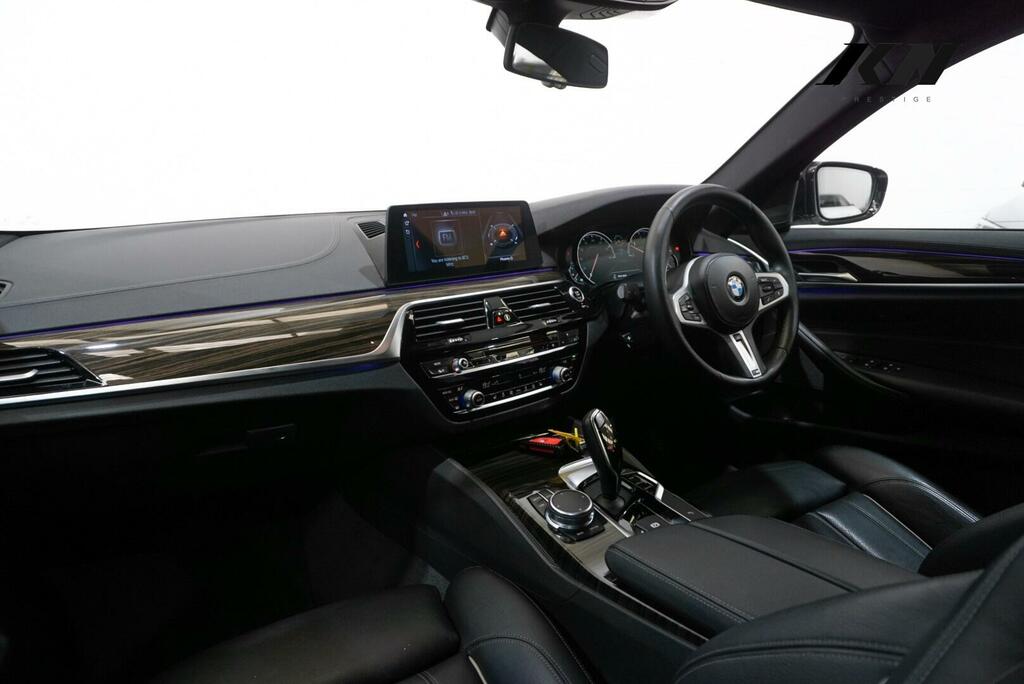 BMW 5 Series M Sport White #3