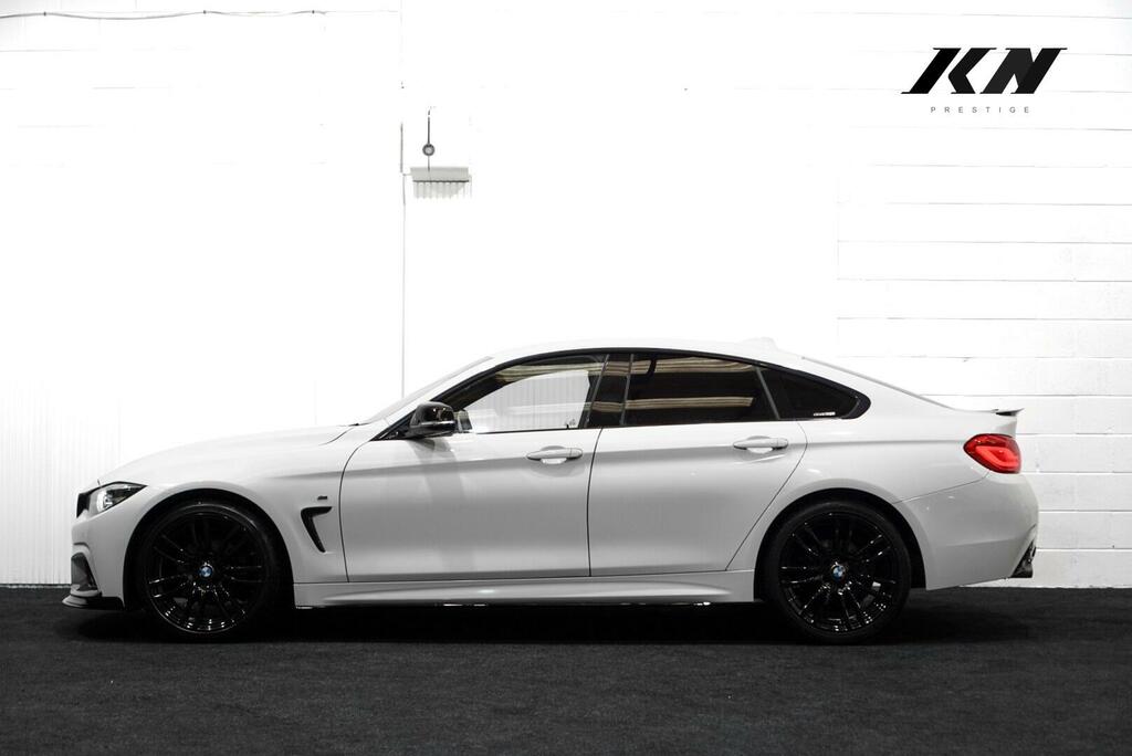 BMW 4 Series Gran Coupe M Sport White #6