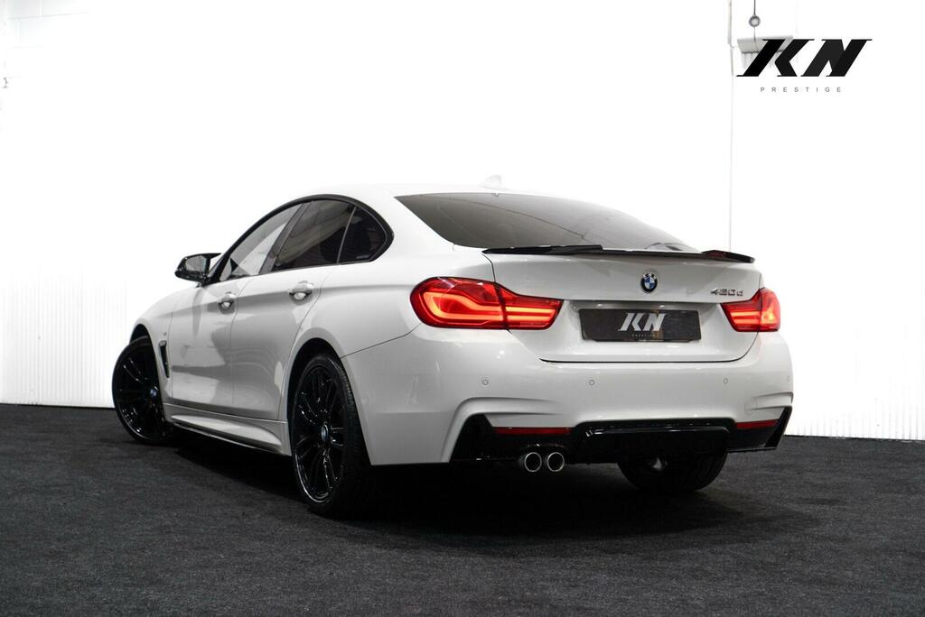 BMW 4 Series Gran Coupe M Sport White #2