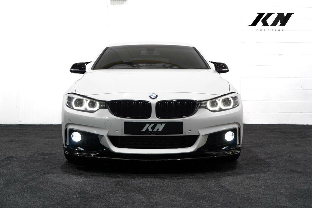 BMW 4 Series Gran Coupe M Sport White #4