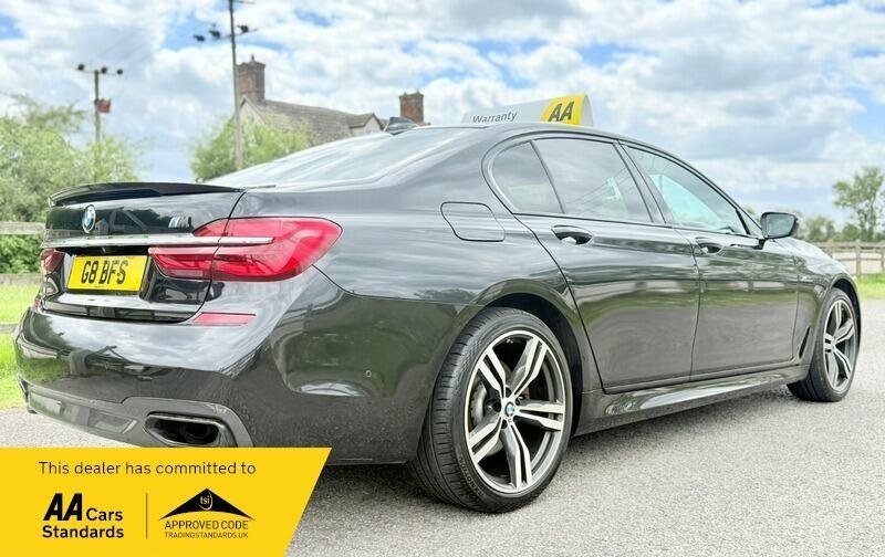BMW 7 Series 3.0 730D M Sport Xdrive Euro 6 Ss G8BFS Black #4