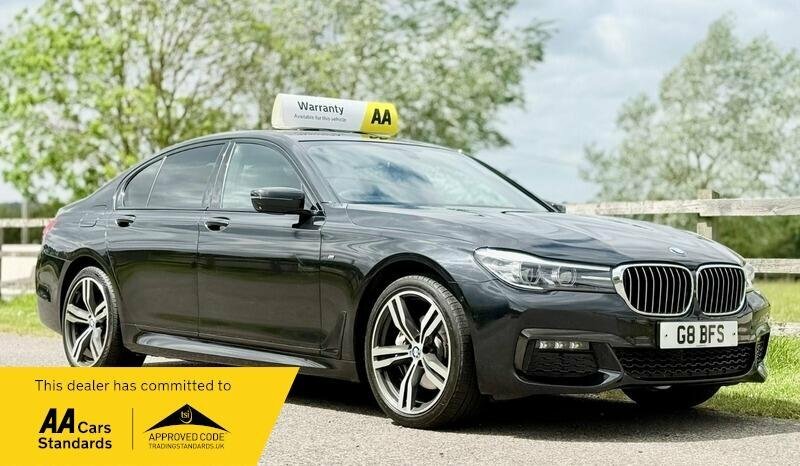 BMW 7 Series 3.0 730D M Sport Xdrive Euro 6 Ss G8BFS Black #2