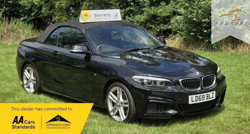 BMW 2 Series 1.5 218I Gpf M Sport Convertible E Black