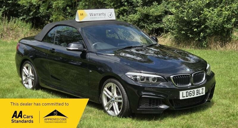 BMW 2 Series 1.5 218I Gpf M Sport Convertible E LD69BLZ Black #3