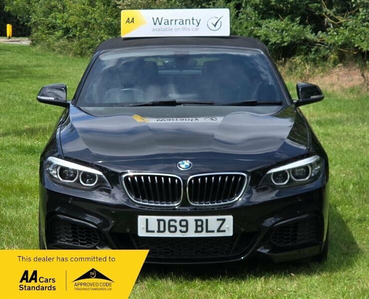 BMW 2 Series 1.5 218I Gpf M Sport Convertible E LD69BLZ Black #4