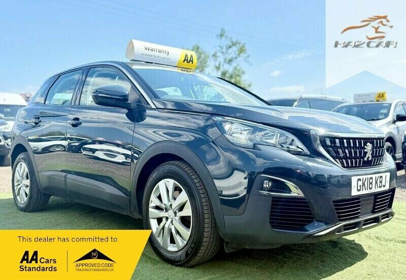 Peugeot 3008 1.6 Bluehdi Active Euro 6 Ss Grey