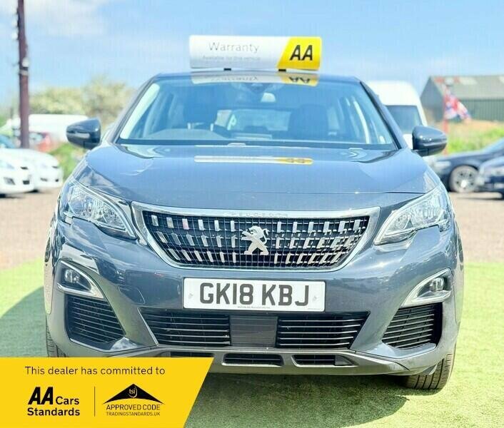 Peugeot 3008 1.6 Bluehdi Active Euro 6 Ss GK18KBJ Grey #3