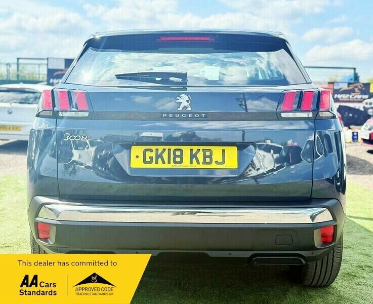 Peugeot 3008 1.6 Bluehdi Active Euro 6 Ss GK18KBJ Grey #6