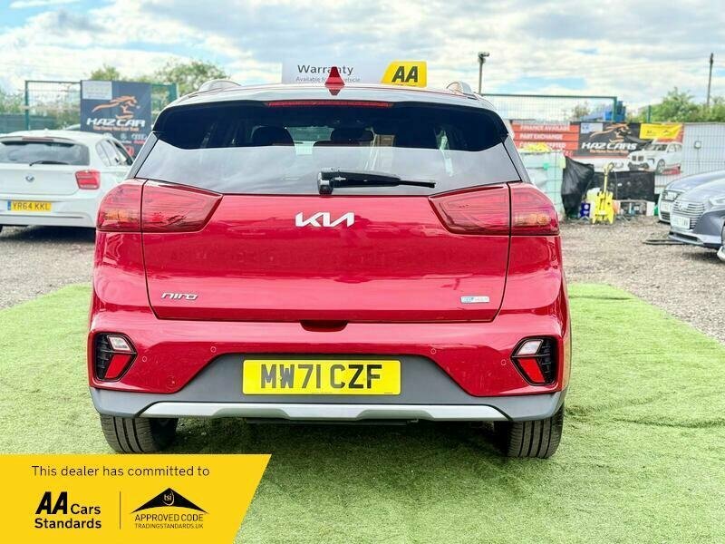 Kia Niro 1.6 Gdi 8.9Kwh 3 Suv Plug-in Hybrid Dct MW71CZF Red #6