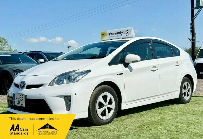 Toyota Prius 1.8 Vvt-h T Spirit Cvt Euro 5 Ss LJ65JVC White #5