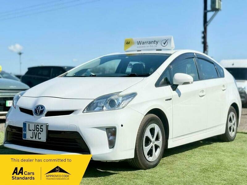 Toyota Prius 1.8 Vvt-h T Spirit Cvt Euro 5 Ss LJ65JVC White #4