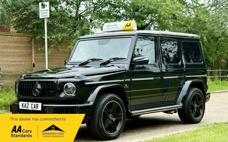 Mercedes-Benz G Class 5.5 G63 V8 Biturbo Amg G-tronic 4Wd Euro 5 Ss Black #5