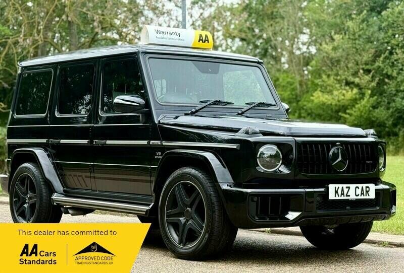 Mercedes-Benz G Class 5.5 G63 V8 Biturbo Amg G-tronic 4Wd Euro 5 Ss Black #3