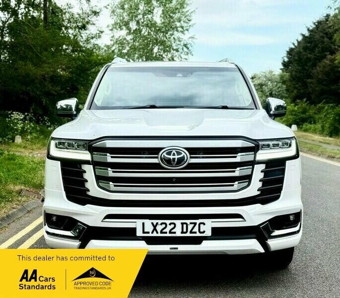 Toyota Land Cruiser Zx 3.4 Estate 7 Seats Euro 6 White #5