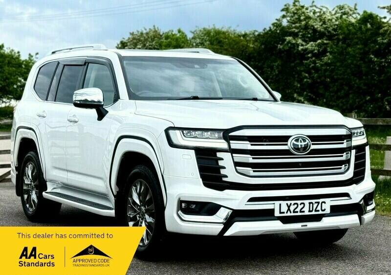 Toyota Land Cruiser Zx 3.4 Estate 7 Seats Euro 6 White #2