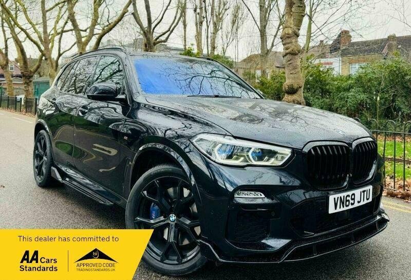 BMW X5 3.0 30D M Sport Xdrive Euro 6 Ss VN69JTU Black #2