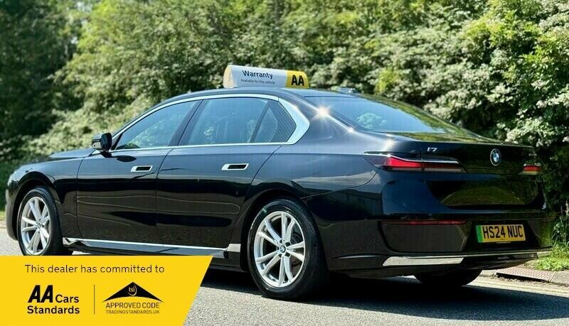 BMW i7 60 105.7Kwh Excellence Pro Xdrive Black #7