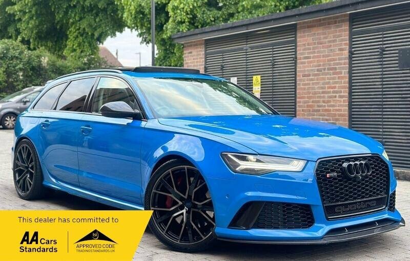 Audi RS6 4.0 Tfsi V8 Performance Estate Tiptroni Blue #2