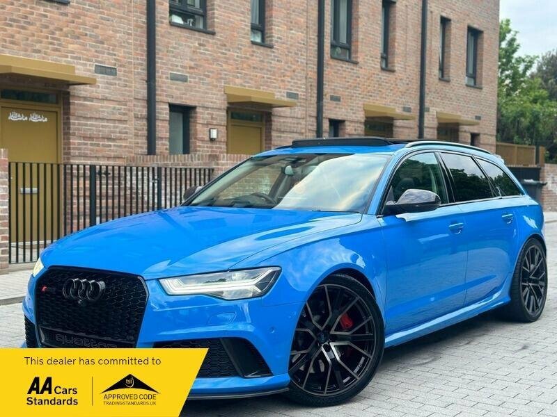 Audi RS6 4.0 Tfsi V8 Performance Estate Tiptroni Blue #5