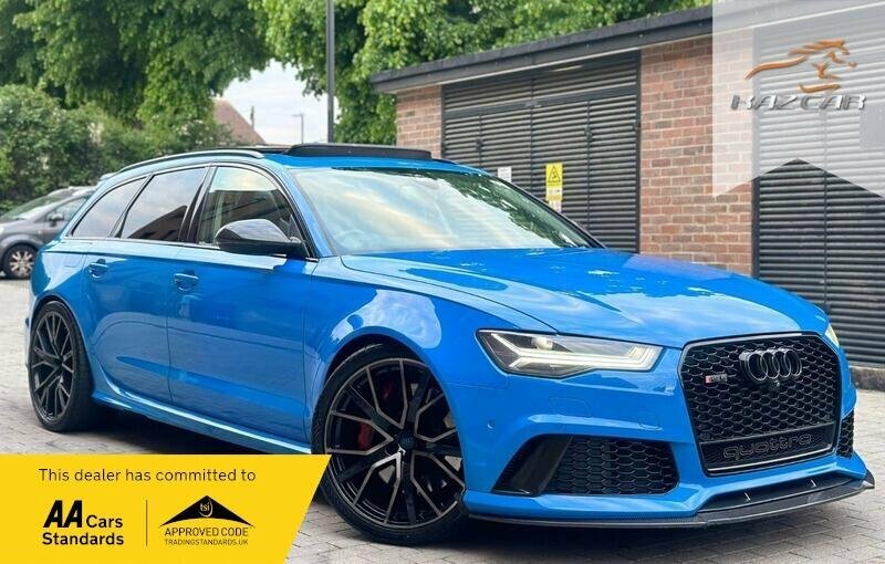 Audi RS6 4.0 Tfsi V8 Performance Estate Tiptroni Blue
