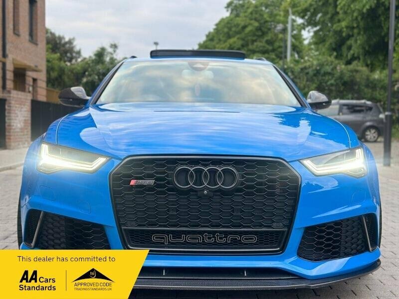 Audi RS6 4.0 Tfsi V8 Performance Estate Tiptroni Blue #4