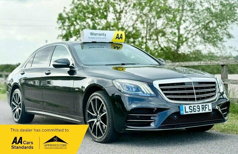 Mercedes-Benz S Class 2.9 S350ld Amg Line Executive G-tronic Euro 6 Black #3
