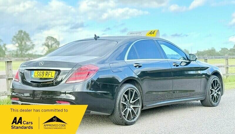 Mercedes-Benz S Class 2.9 S350ld Amg Line Executive G-tronic Euro 6 Black #6